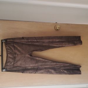 Shinestar Yoga Pants, Bronze, Large